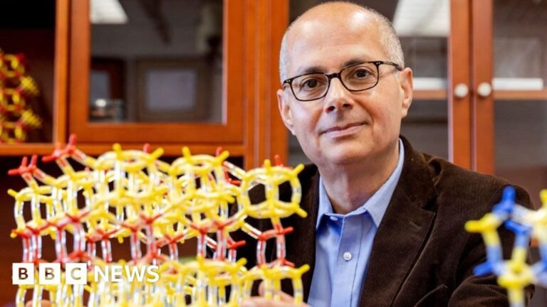 Chemistry Nobel awarded to three scientists for their work on metal organic frameworks
