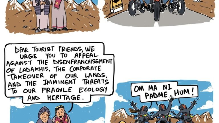 On Ladakh | Green Humour by Rohan Chakravarty