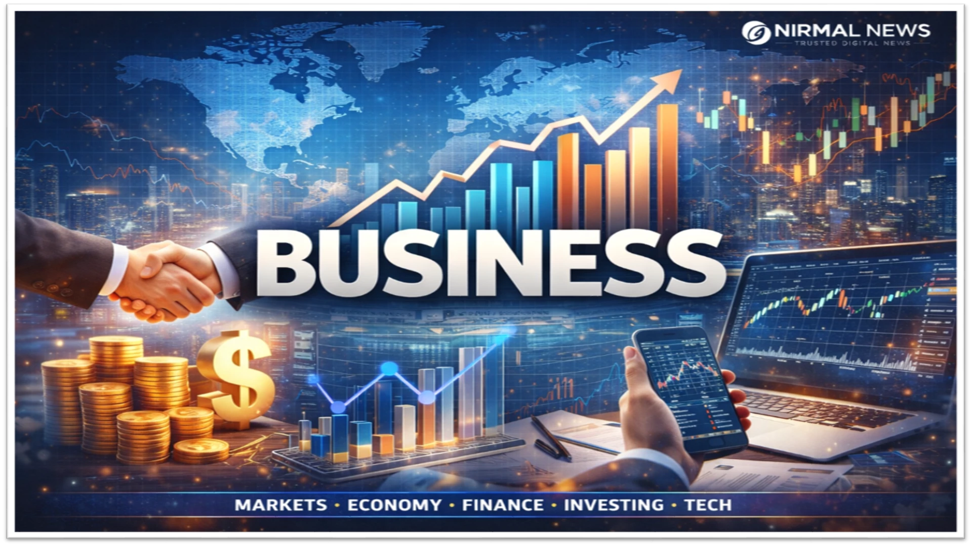 Business News – Markets, Economy & Finance Updates | Nirmal News