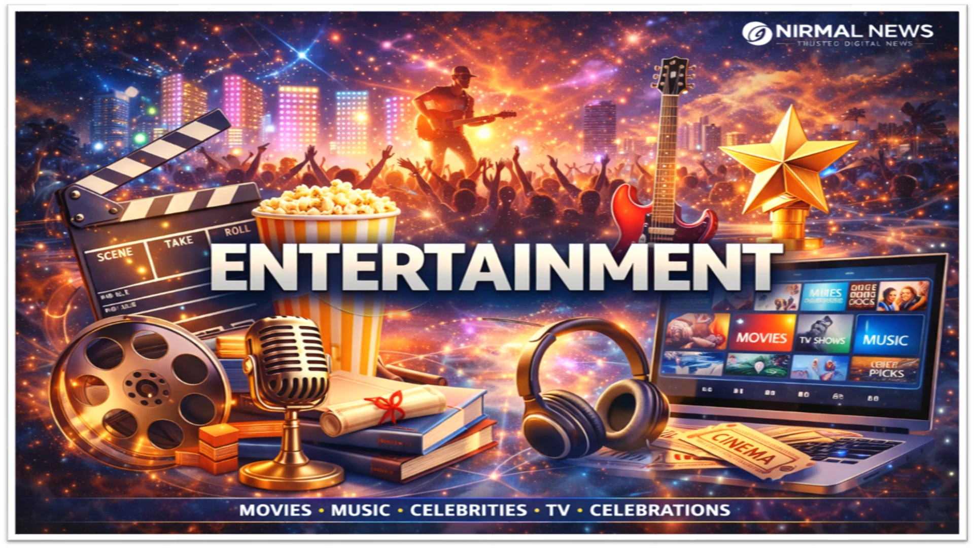 Entertainment News – Movies, Music & Celebrity Updates | Nirmal News