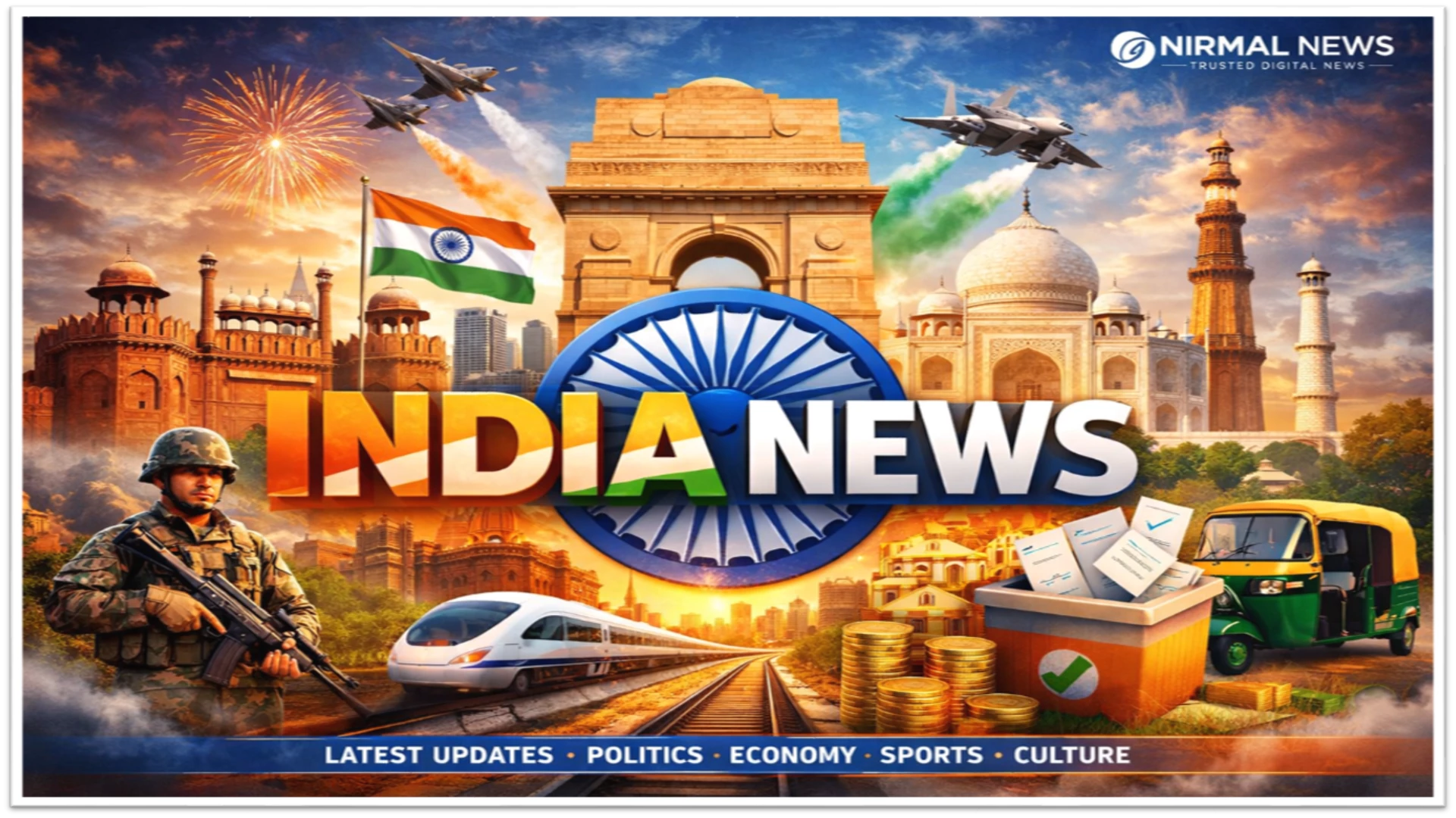 India News – Latest National Headlines & Breaking Updates | Nirmal News