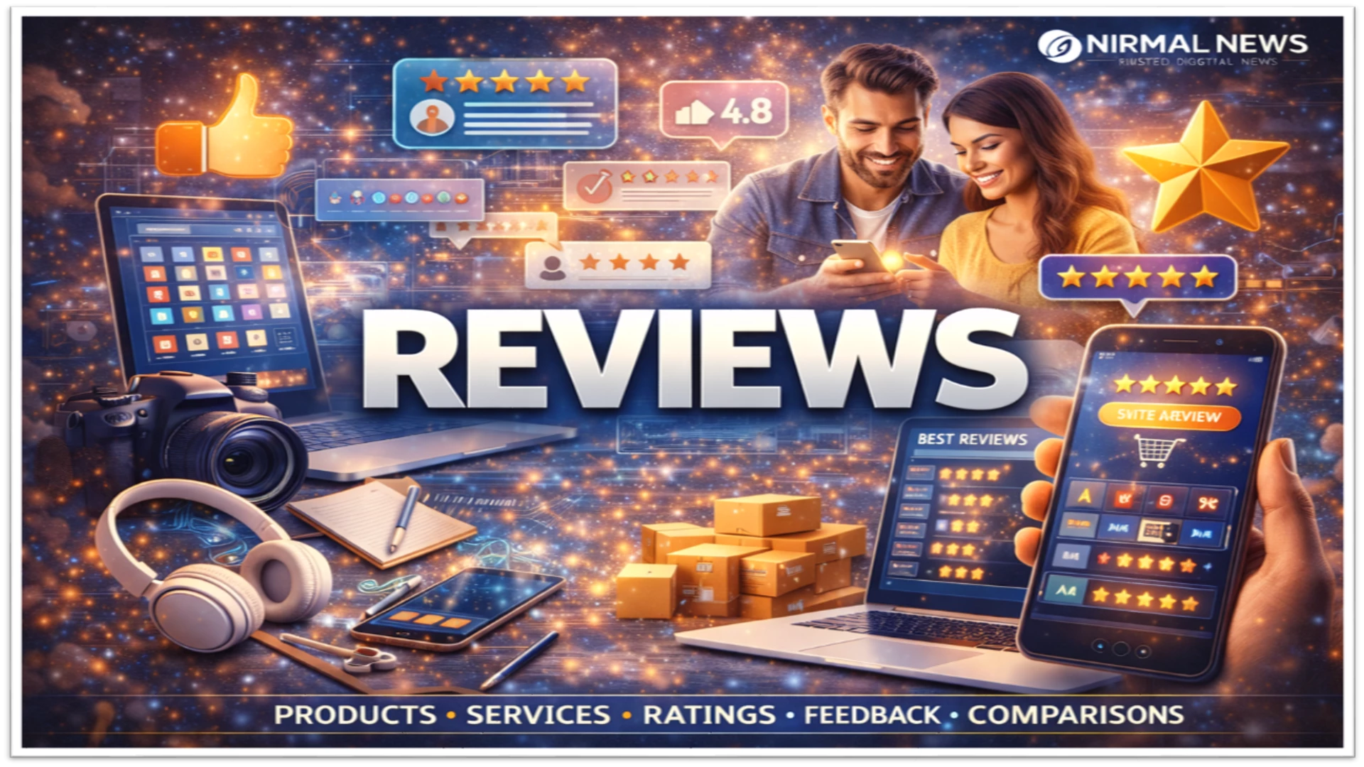 Reviews – Product, App & Service Ratings | Nirmal News